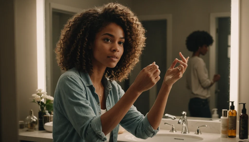 demelant pour cheveux bouclés
