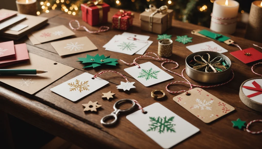 etiquettes de noel a imprimer