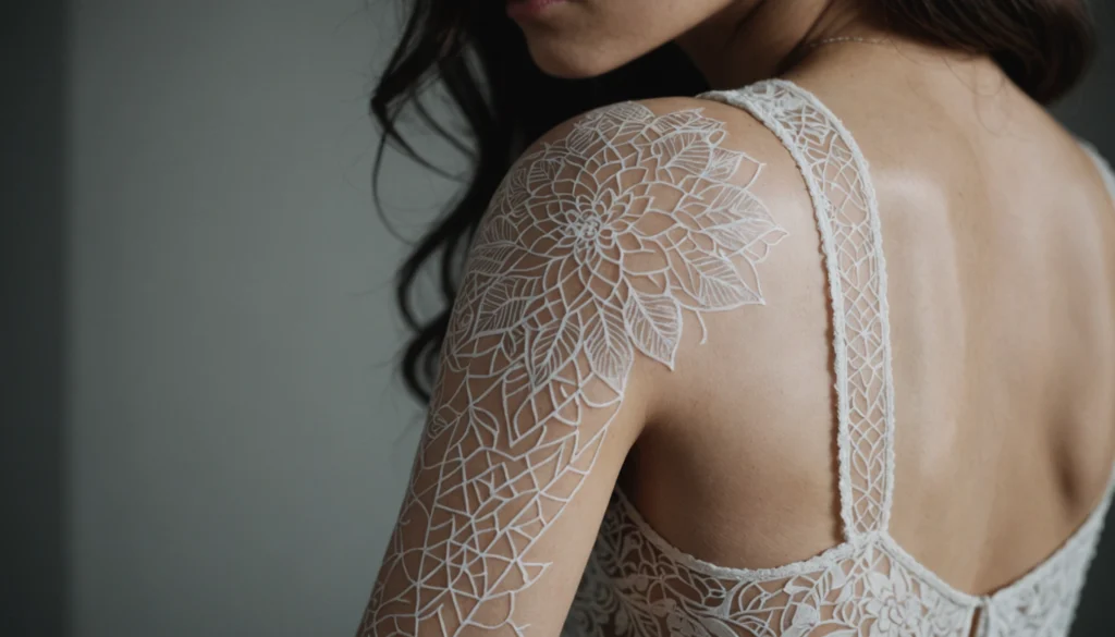 blanc tatouage
