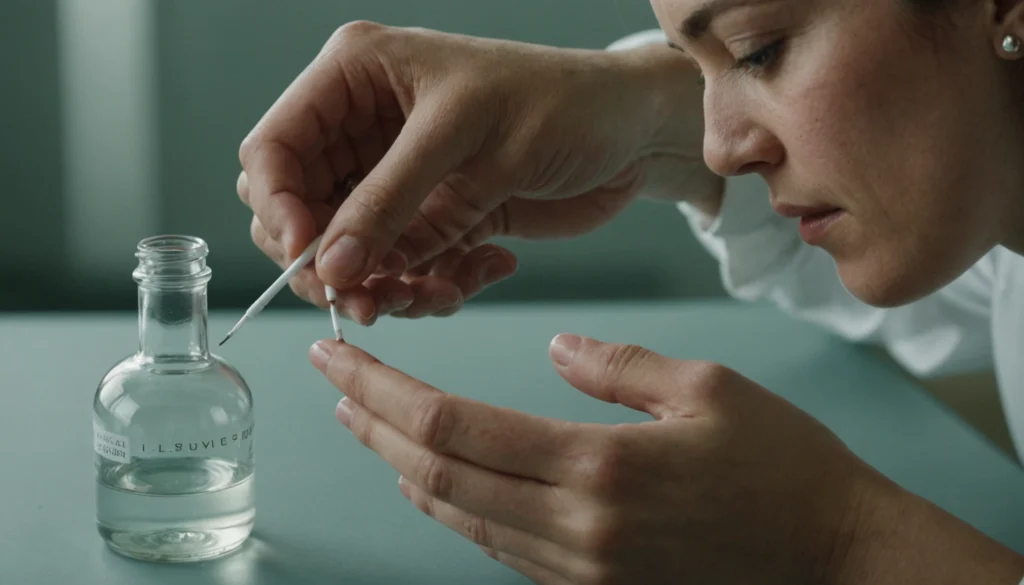 eau oxygénée piercing